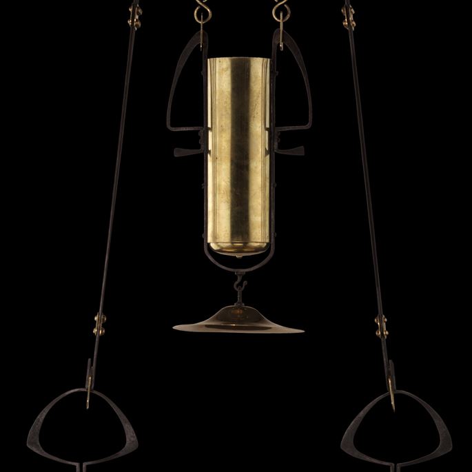 Gustave Serrurier-Bovy - Hanging chandelier | MasterArt